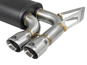 Afe - Advance Flow Engineering - 49-36344-P | AFE Power MACH Force-XP 2-1/2 IN 304 Stainless Steel Cat-Back Exhaust w/ Polished Tips (2001-2006 M3 E46 L6-3.2L) - Image 5