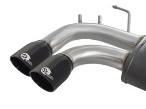 Afe - Advance Flow Engineering - 49-36346-B | AFE Power MACH Force-XP 2-1/2 IN 304 Stainless Steel Axle-Back Exhaust System w/ Black Tip (2014-2016 228i F22/23 L4-2.0L t) - Image 2