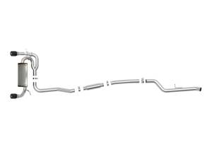 Afe - Advance Flow Engineering - 49-36347-B | AFE Power MACH Force-XP 3 IN to 2-1/2 IN 304 Stainless Steel Cat-Back Exhaust Black (2014-2016 M235i F22/23 L4-2.0L t) - Image 2
