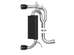 Afe - Advance Flow Engineering - 49-36348-B | AFE Power MACH Force-XP 3 IN to 2-1/2 IN 304 Stainless Steel Axle-Back Exhaust Black (2014-2016 M235i F22/23 L4-2.0L t) - Image 2