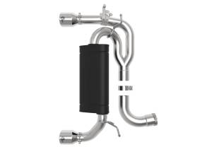 Afe - Advance Flow Engineering - 49-36348-P | AFE Power MACH Force-XP 3 IN to 2-1/2 IN 304 Stainless Steel Axle-Back Exhaust Polished (2014-2016 M235i F22/23 L4-2.0L t) - Image 2