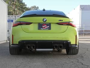 Afe - Advance Flow Engineering - 49-36351-C | AFE Power MACH Force-Xp 3 IN to 2-1/2 IN Stainless Steel Cat-Back Exhaust System Carbon (2021-2024 M3/M4 G80/82 L6-3.0L tt) - Image 4