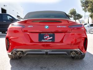 Afe - Advance Flow Engineering - 49-36352-C | AFE Power MACH Force-Xp 3 IN to 2-1/2 IN Stainless Steel Cat-Back Exhaust System Carbon (2019-2024 Z4 M40i G29 L6-3.0L t) - Image 4