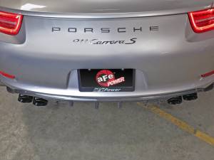 Afe - Advance Flow Engineering - 49-36406-1B | AFE Power MACH Force-Xp 2-1/2 IN 304 Stainless Steel Cat-Back Exhaust w/Black Tips (2012-2016 911 991 H6-3.8L) - Image 5