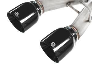 Afe - Advance Flow Engineering - 49-36408-B | AFE Power MACH Force-Xp 2-1/2 in 304 Stainless Steel Cat-Back Exhaust w/Black Tip (2008-2008 R32 MKV V6-3.2L) - Image 4