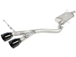 Afe - Advance Flow Engineering - 49-36408-B | AFE Power MACH Force-Xp 2-1/2 in 304 Stainless Steel Cat-Back Exhaust w/Black Tip (2008-2008 R32 MKV V6-3.2L) - Image 3