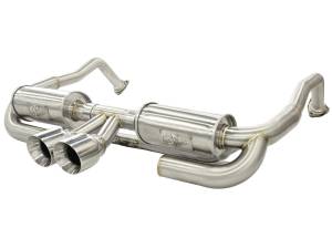 Afe - Advance Flow Engineering - 49-36409 | AFE Power MACH Force-Xp 2 IN to 2-1/2 IN Stainless Steel Cat-Back Exhaust System (2005-2008 Boxster 987.1) - Image 1