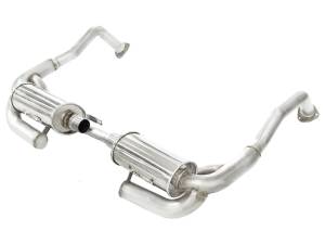 Afe - Advance Flow Engineering - 49-36411 | AFE Power MACH Force-Xp 2 IN to 2-1/2 IN Stainless Steel Cat-Back Exhaust System (2005-2015 Boxster 987.1) - Image 1