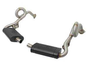 Afe - Advance Flow Engineering - 49-36415 | AFE Power MACH Force-Xp 2-1/2 IN to 2 IN Stainless Steel Cat-Back Exhaust System (2013-2016 Cayman 981 H6-3.4L) - Image 2