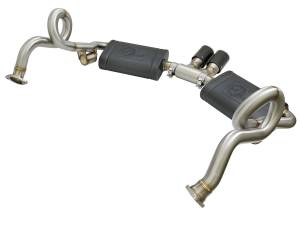 Afe - Advance Flow Engineering - 49-36415-C | AFE Power MACH Force-Xp 2-1/2 IN to 2 IN Stainless Steel Cat-Back Exhaust System Carbon (2013-2016 Cayman 981 H6-3.4L) - Image 4