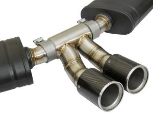 Afe - Advance Flow Engineering - 49-36415-C | AFE Power MACH Force-Xp 2-1/2 IN to 2 IN Stainless Steel Cat-Back Exhaust System Carbon (2013-2016 Cayman 981 H6-3.4L) - Image 5