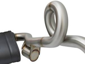 Afe - Advance Flow Engineering - 49-36415-C | AFE Power MACH Force-Xp 2-1/2 IN to 2 IN Stainless Steel Cat-Back Exhaust System Carbon (2013-2016 Cayman 981 H6-3.4L) - Image 7