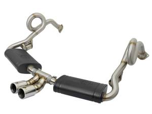 Afe - Advance Flow Engineering - 49-36415-P | AFE Power MACH Force-Xp 2-1/2 IN to 2 IN Stainless Steel Cat-Back Exhaust System Polished (2013-2016 Cayman 981 H6-3.4L) - Image 3