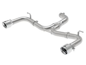 Afe - Advance Flow Engineering - 49-36417-P | AFE Power MACH Force-Xp 3 IN to 2-1/2 IN Stainless Steel Axle-Back Exhaust System Polished (2015-2017 GTI MKVII L4-2.0L t) - Image 1