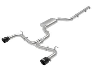 Afe - Advance Flow Engineering - 49-36418-B | AFE Power MACH Force-Xp 3 IN to 2-1/2 IN Stainless Steel Cat-Back Exhaust System Black (2015-2017 GTI MKVII L4-2.0L t) - Image 1