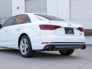 Afe - Advance Flow Engineering - 49-36420-C | AFE Power MACH Force-Xp 3 IN to 2-1/2 IN Stainless Steel Cat-Back Exhaust System Carbon (2017-2019 A4 B9 L4-2.0L t) - Image 8