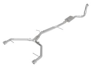 Afe - Advance Flow Engineering - 49-36420-P | AFE Power MACH Force-Xp 3 IN to 2-1/2 IN Stainless Steel Cat-Back Exhaust System Polished (2017-2019 A4 B9 L4-2.0L t) - Image 1