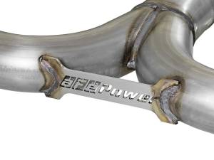 Afe - Advance Flow Engineering - 49-36421-B | AFE Power MACH Force-Xp 3 IN to 2-1/2 IN Stainless Steel Axle-Back Exhaust System Black (2018-2021 GTI MK7.5 L4-2.0L t) - Image 2