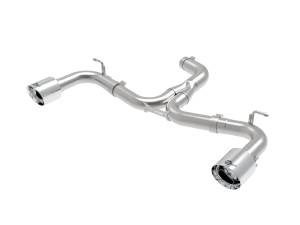 Afe - Advance Flow Engineering - 49-36421-P | AFE Power MACH Force-Xp 3 IN to 2-1/2 IN Stainless Steel Axle-Back Exhaust System Polished (2018-2021 GTI MK7.5 L4-2.0L t) - Image 1