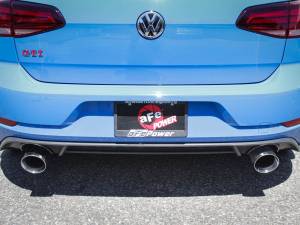 Afe - Advance Flow Engineering - 49-36422-P | AFE Power MACH Force-Xp 3 IN to 2-1/2 IN Stainless Steel Cat-Back Exhaust System Polished (2018-2021 GTI MK7.5 L4-2.0L t) - Image 8