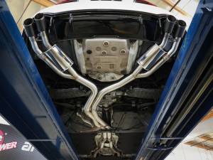 Afe - Advance Flow Engineering - 49-36427-B | AFE Power MACH Force-Xp 3 IN to 2-1/2 IN Stainless Steel Cat-Back Exhaust System Black (2018-2020 RS5 V6-2.9L tt) - Image 5
