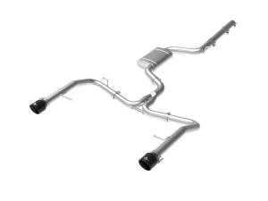 Afe - Advance Flow Engineering - 49-36432-B | AFE Power MACH Force-Xp 3 IN to 2-1/2 IN Stainless Steel Cat-Back Exhaust System Black (2019-2021 Jetta GLI MKVII L4-2.0L t) - Image 1