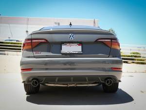 Afe - Advance Flow Engineering - 49-36432-C | AFE Power MACH Force-Xp 3 IN to 2-1/2 IN Stainless Steel Cat-Back Exhaust System Carbon (2019-2021 Jetta GLI MKVII L4-2.0L t) - Image 7