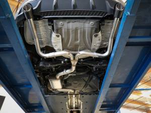Afe - Advance Flow Engineering - 49-36432-C | AFE Power MACH Force-Xp 3 IN to 2-1/2 IN Stainless Steel Cat-Back Exhaust System Carbon (2019-2021 Jetta GLI MKVII L4-2.0L t) - Image 6
