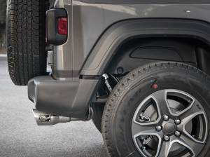 Afe - Advance Flow Engineering - 49-48096-P | AFE Power Rebel Series 3 IN to 2-1/2 IN 409 Stainless Steel Cat-Back Exhaust w/ Polish Tip (2018-2024 Wrangler JL L4-2.0L t) - Image 7