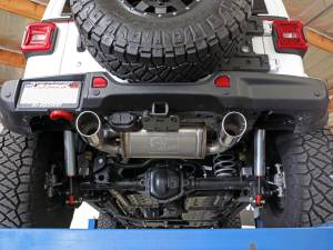 Afe - Advance Flow Engineering - 49-48096-P | AFE Power Rebel Series 3 IN to 2-1/2 IN 409 Stainless Steel Cat-Back Exhaust w/ Polish Tip (2018-2024 Wrangler JL L4-2.0L t) - Image 4
