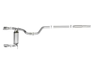 Afe - Advance Flow Engineering - 49-48096-P | AFE Power Rebel Series 3 IN to 2-1/2 IN 409 Stainless Steel Cat-Back Exhaust w/ Polish Tip (2018-2024 Wrangler JL L4-2.0L t) - Image 2