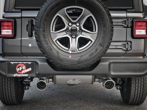 Afe - Advance Flow Engineering - 49-48096-P | AFE Power Rebel Series 3 IN to 2-1/2 IN 409 Stainless Steel Cat-Back Exhaust w/ Polish Tip (2018-2024 Wrangler JL L4-2.0L t) - Image 5
