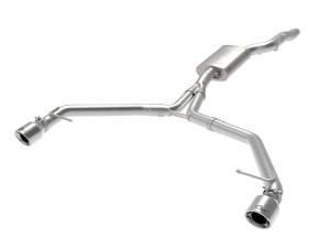 Afe - Advance Flow Engineering - 49-36437-P | AFE Power MACH Force-Xp 3 to 2-1/2 IN Stainless Steel Axle-Back Exhaust w/Polished Tip (2013-2016 Allroad L4-2.0L t) - Image 1