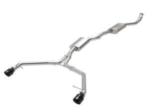 Afe - Advance Flow Engineering - 49-36438-B | AFE Power MACH Force-Xp 3 to 2-1/2 IN Stainless Steel Cat-Back Exhaust w/Black Tip (2013-2016 Allroad L4-2.0L t) - Image 1