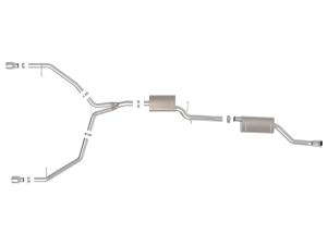 Afe - Advance Flow Engineering - 49-36438-P | AFE Power MACH Force-Xp 3 to 2-1/2 IN Stainless Steel Cat-Back Exhaust w/Polished Tip (2013-2016 Allroad L4-2.0L t) - Image 2