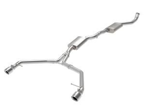 Afe - Advance Flow Engineering - 49-36438-P | AFE Power MACH Force-Xp 3 to 2-1/2 IN Stainless Steel Cat-Back Exhaust w/Polished Tip (2013-2016 Allroad L4-2.0L t) - Image 1