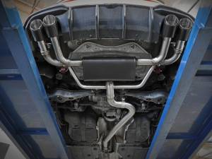 Afe - Advance Flow Engineering - 49-36442-B | AFE Power MACH Force-Xp 3 IN to 2-1/2 IN Stainless Steel Cat-Back Exhaust System Black (2015-2020 S3 8V L4-2.0L t) - Image 3