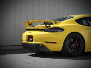 Afe - Advance Flow Engineering - 49-36443-B | AFE Power MACH Force-Xp 2-1/2 IN 304 Stainless Steel Cat-Back Exhaust w/ Black Tip (2020-2023 Cayman GT4 718 H6-4.0L) - Image 7