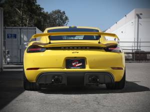 Afe - Advance Flow Engineering - 49-36443-B | AFE Power MACH Force-Xp 2-1/2 IN 304 Stainless Steel Cat-Back Exhaust w/ Black Tip (2020-2023 Cayman GT4 718 H6-4.0L) - Image 6