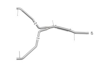 Afe - Advance Flow Engineering - 49-36445 | AFE Power MACH Force-Xp 3 IN to 2-1/2 IN Stainless Steel Axle-Back Exhaust System (2020-2024 A4 B9.5 L4-2.0L t) - Image 2
