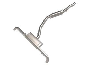 Afe - Advance Flow Engineering - 49-36447 | AFE Power MACH Force-Xp 3 IN to 2-1/2 IN Stainless Steel Cat-Back Exhaust System (2017-2024 Q5 B9 L4-2.0L t) - Image 1
