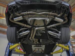 Afe - Advance Flow Engineering - 49-36448-B | AFE Power MACH Force-Xp 3 IN to 2-1/2 IN Stainless Steel Cat-Back Exhaust System Black (2020-2024 RS6 Avant V8-4.0L tt) - Image 4