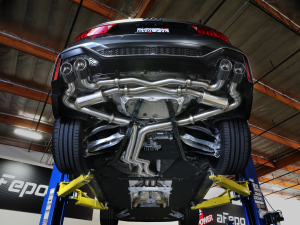 Afe - Advance Flow Engineering - 49-36448-C | AFE Power MACH Force-Xp 3 IN to 2-1/2 IN Stainless Steel Cat-Back Exhaust System Carbon (2020-2024 RS6 Avant V8-4.0L tt) - Image 4