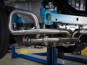 Afe - Advance Flow Engineering - 49-36450-B | AFE Power MACH Force-Xp 2-1/2 IN 304 Stainless Steel Cat-Back Exhaust w/Black Tips (2014-2019 911 GT3 H6-3.8/4.0L) - Image 4