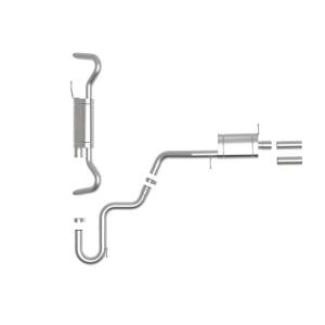 Afe - Advance Flow Engineering - 49-36453 | AFE Power MACH Force-Xp 3 IN to 2-1/2 IN 304 Stainless Steel Cat-Back Exhaust System (2020-2024 Atlas Cross Sport L4-2.0L/V6-3.6L) - Image 2