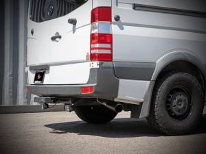 Afe - Advance Flow Engineering - 49-36502-B | AFE Power Vulcan Series 2-1/2 IN 304 Stainless Steel Cat-Back Exhaust System w/Black Tip (2014-2018 Sprinter L4-2.1L td) - Image 5