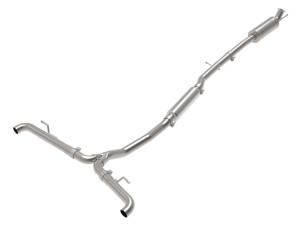 49-36503 | AFE Power MACH Force-Xp 2-1/2 IN to 2-1/4 IN 304 Stainless Steel Cat-Back Exhaust System (2014-2019 GLA250 L4-2.0L t)