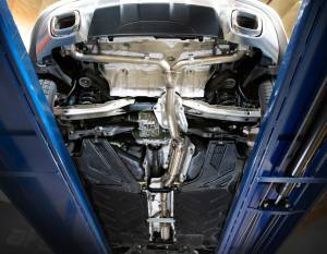 Afe - Advance Flow Engineering - 49-36503 | AFE Power MACH Force-Xp 2-1/2 IN to 2-1/4 IN 304 Stainless Steel Cat-Back Exhaust System (2014-2019 GLA250 L4-2.0L t) - Image 4