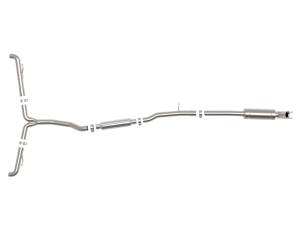Afe - Advance Flow Engineering - 49-36503 | AFE Power MACH Force-Xp 2-1/2 IN to 2-1/4 IN 304 Stainless Steel Cat-Back Exhaust System (2014-2019 GLA250 L4-2.0L t) - Image 2