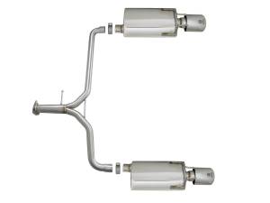 Afe - Advance Flow Engineering - 49-36604 | AFE Power Takeda 1-3/4 IN to 2-1/4 IN 304 Stainless Steel Axle-Back Exhaust w/ Polish Tips (2013-2016 Accord L4-2.4L) - Image 2